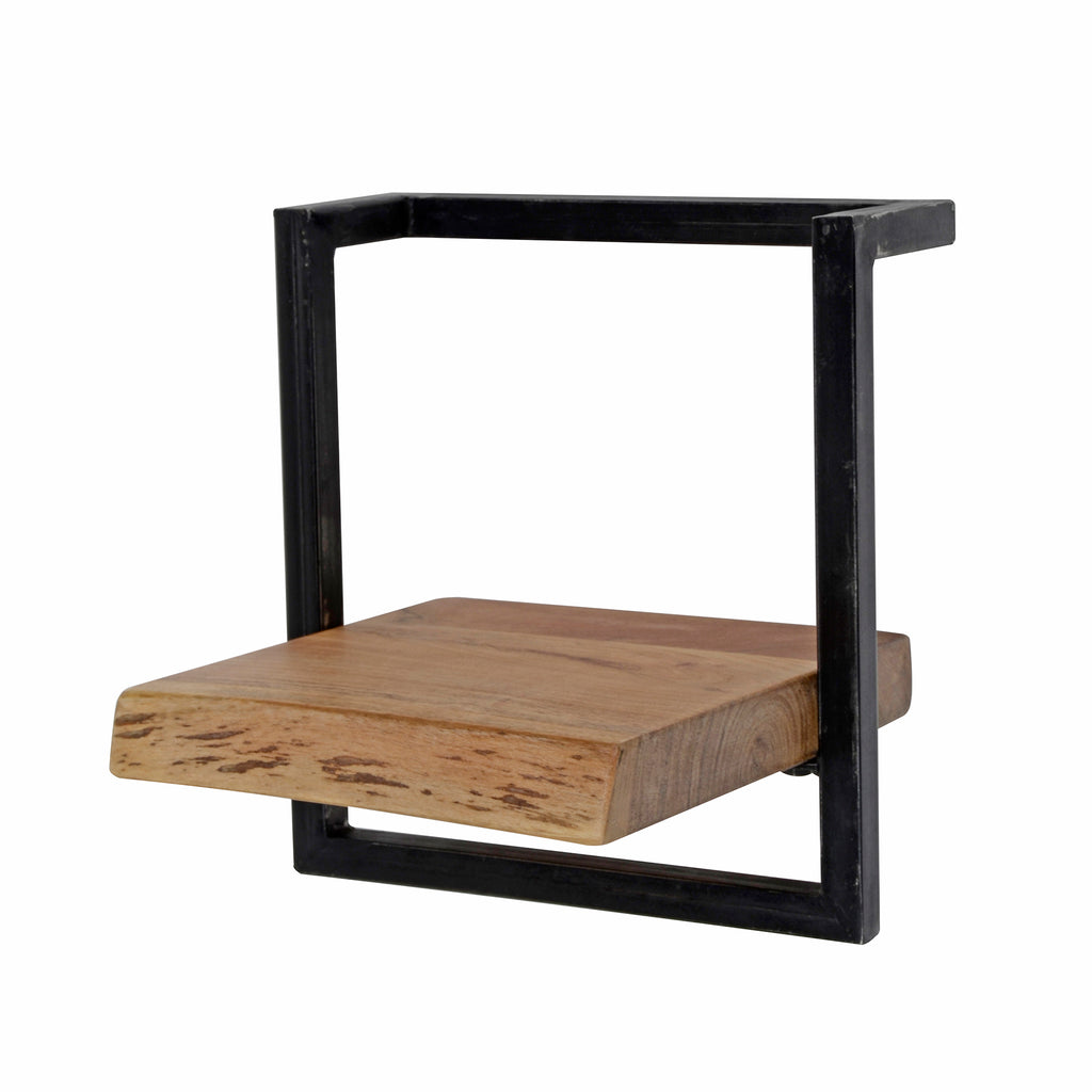 Wandplank Edge Frame | 30 cm | Massief acacia