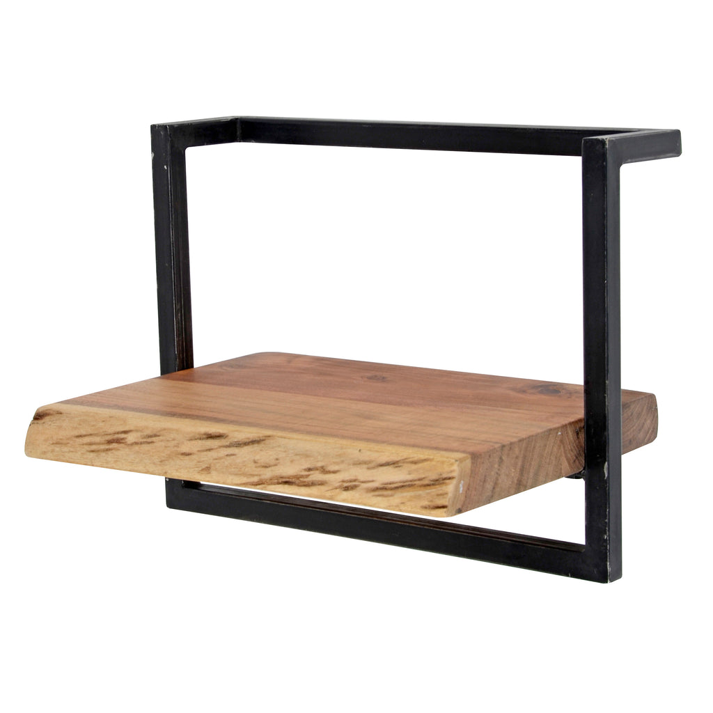 Wandplank Edge Frame | 40cm | Massief acacia