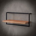 Wandplank Edge Frame | 65 cm | Massief acacia
