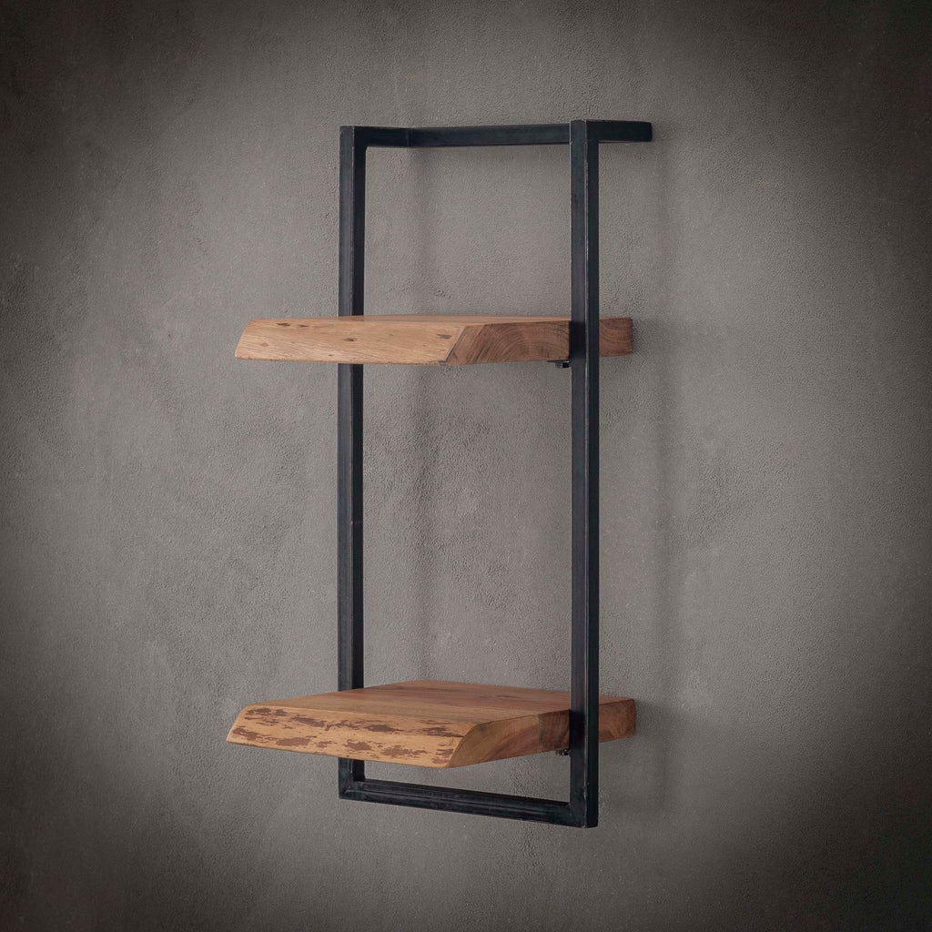 Wandplank Edge Frame | 30x65 cm | Massief acacia