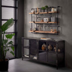 Wandplank Edge Frame | 30x65 cm | Massief acacia