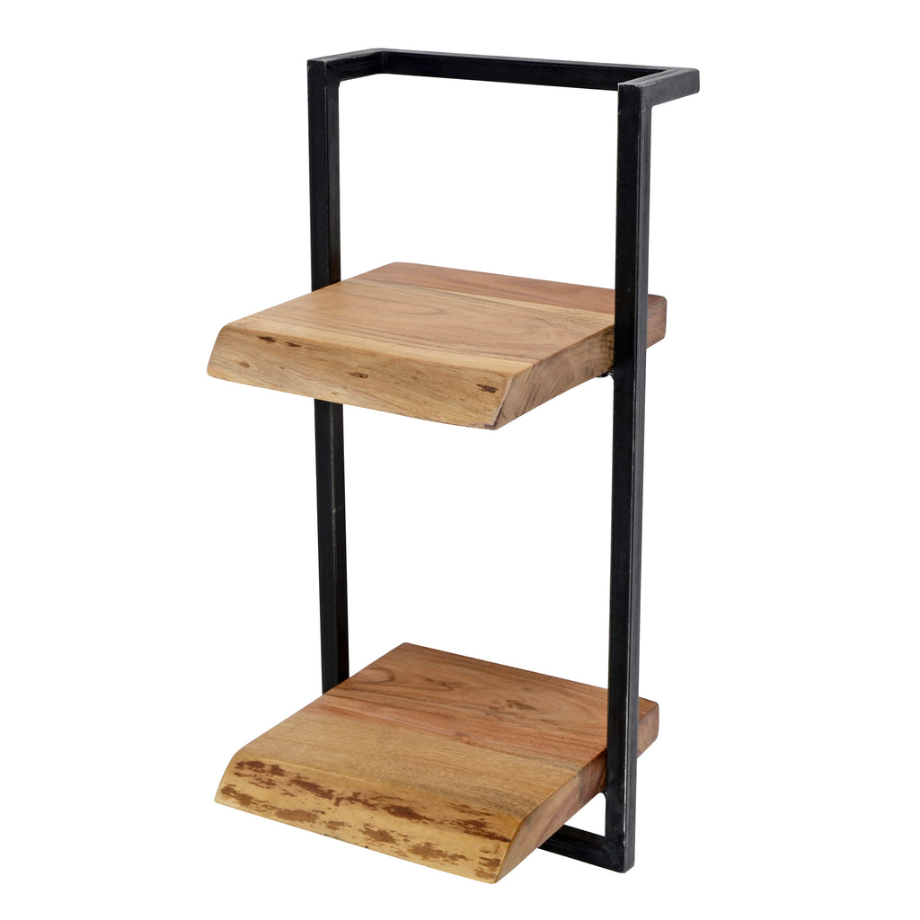 Wandplank Edge Frame | 30x65 cm | Massief acacia