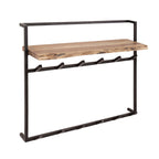 Kapstok Air Solid | Hoedenplank | 2x6 haken | Acacia