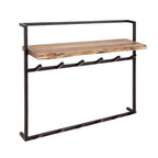 Kapstok Air Solid | Hoedenplank | 2x6 haken | Acacia