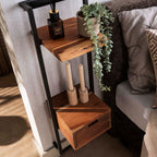 Nachtkastje Air Solid XS | 1 Lade | Massief acacia