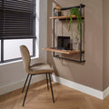 Bureau Air Solid | Wandmontage | Massief acacia naturel