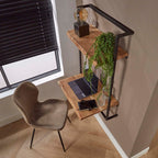 Bureau Air Solid | Wandmontage | Massief acacia naturel