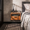 Nachtkastje Air Solid | 1 Lade | Massief acacia