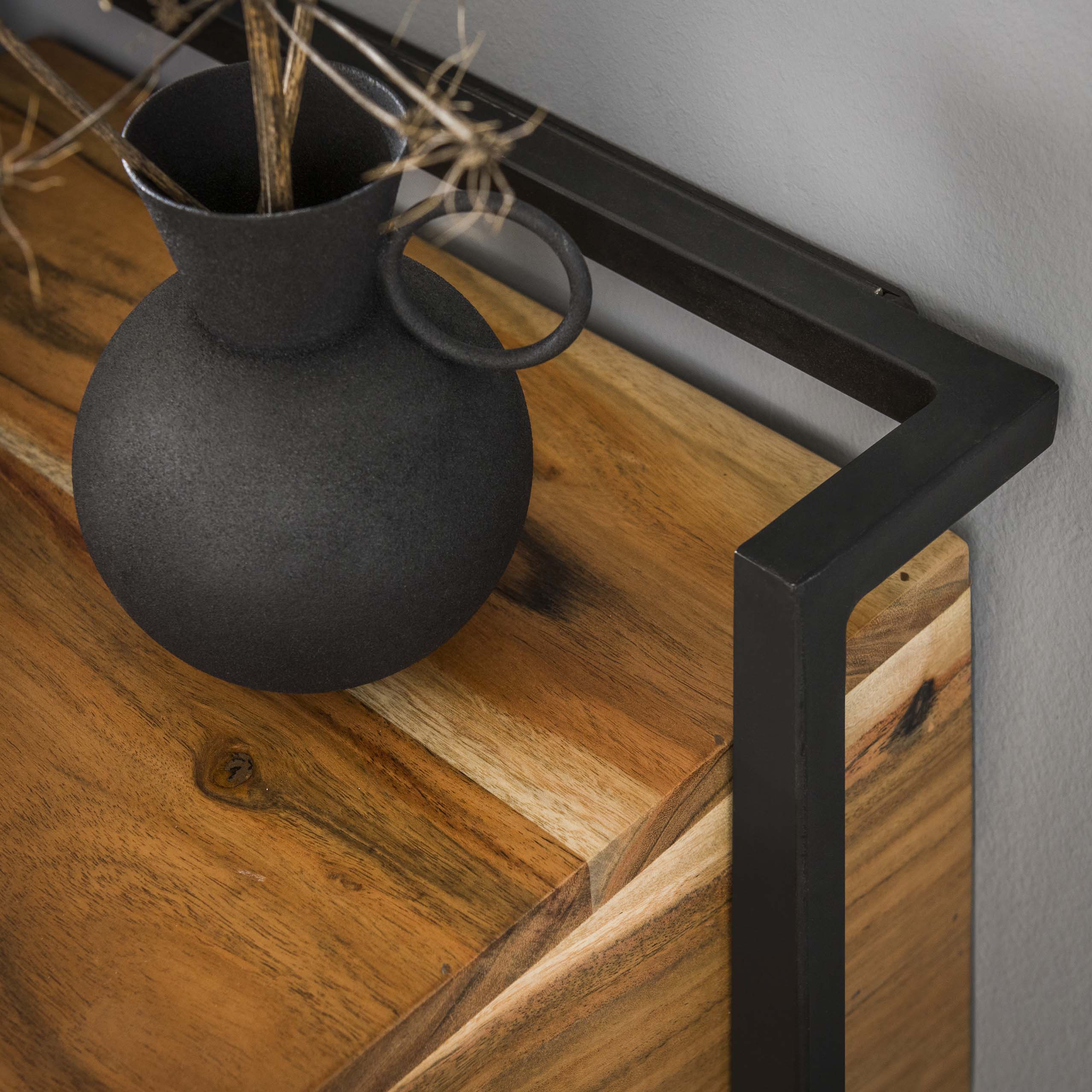 Nachtkastje Air Solid | 1 Lade | Massief acacia