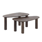 Salontafel Maya Teak | Set van 2 | Massief teak espresso
