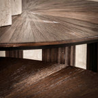 Salontafel Maya Teak | Driehoekig | Massief teak espresso