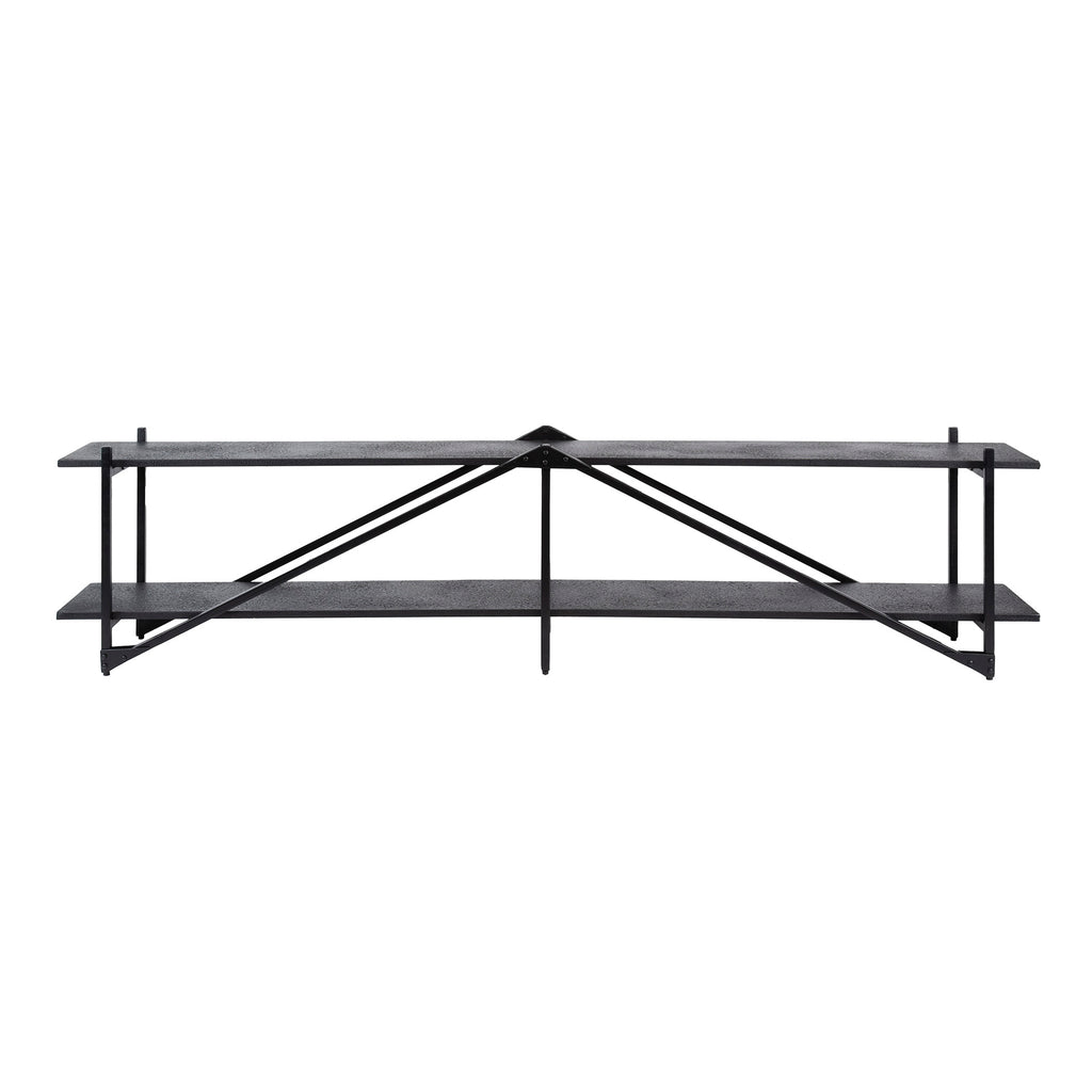 TV-meubel Piega | 220 cm | Donkergrijs