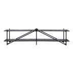 TV-meubel Piega | 220 cm | Donkergrijs