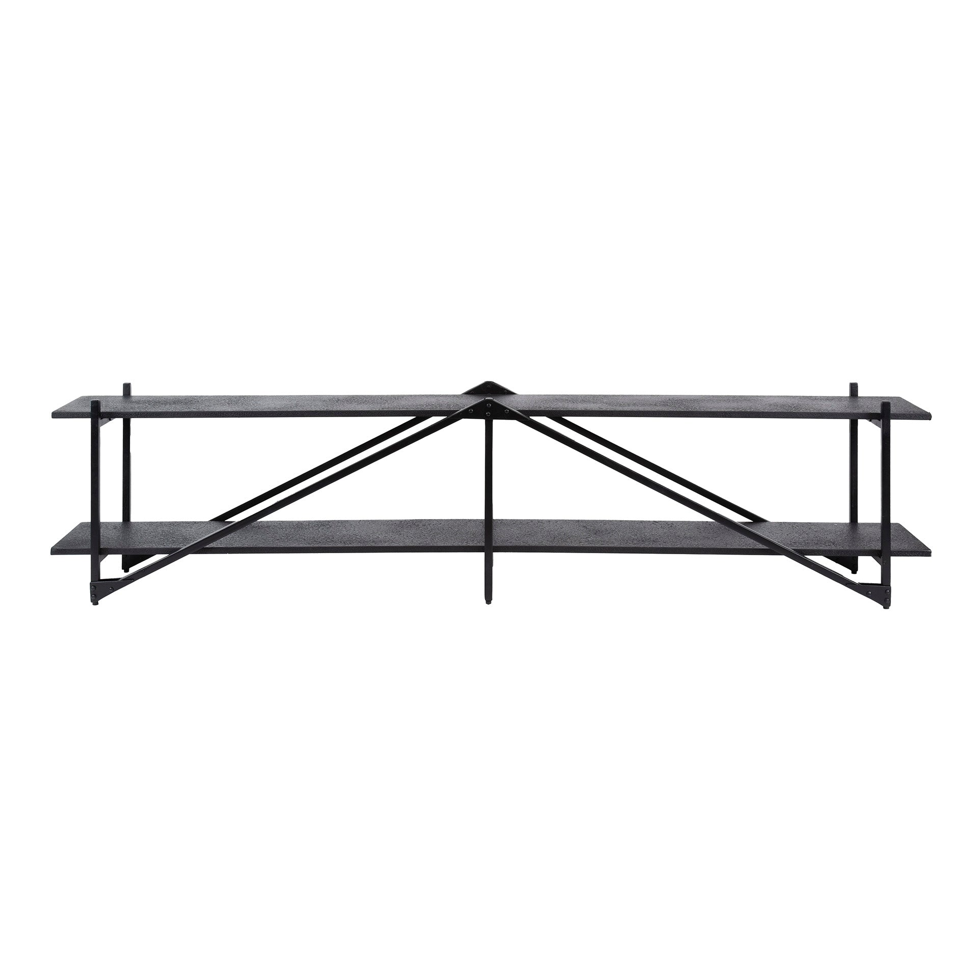 TV-meubel Piega | 220 cm | Donkergrijs