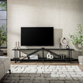 TV-meubel Piega | 220 cm | Donkergrijs
