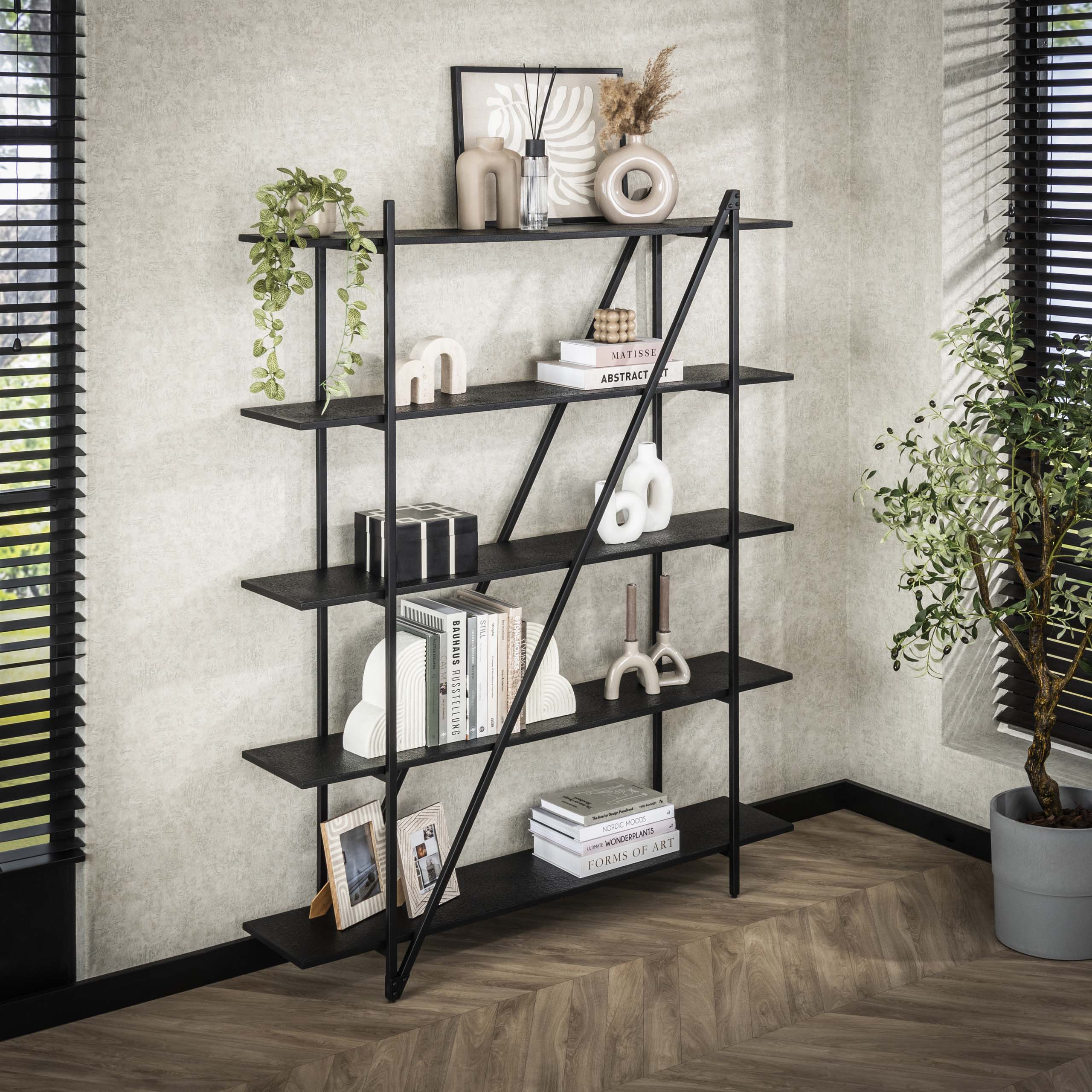 Wandrek Piega | 5-Laags | 140cm | Grijs