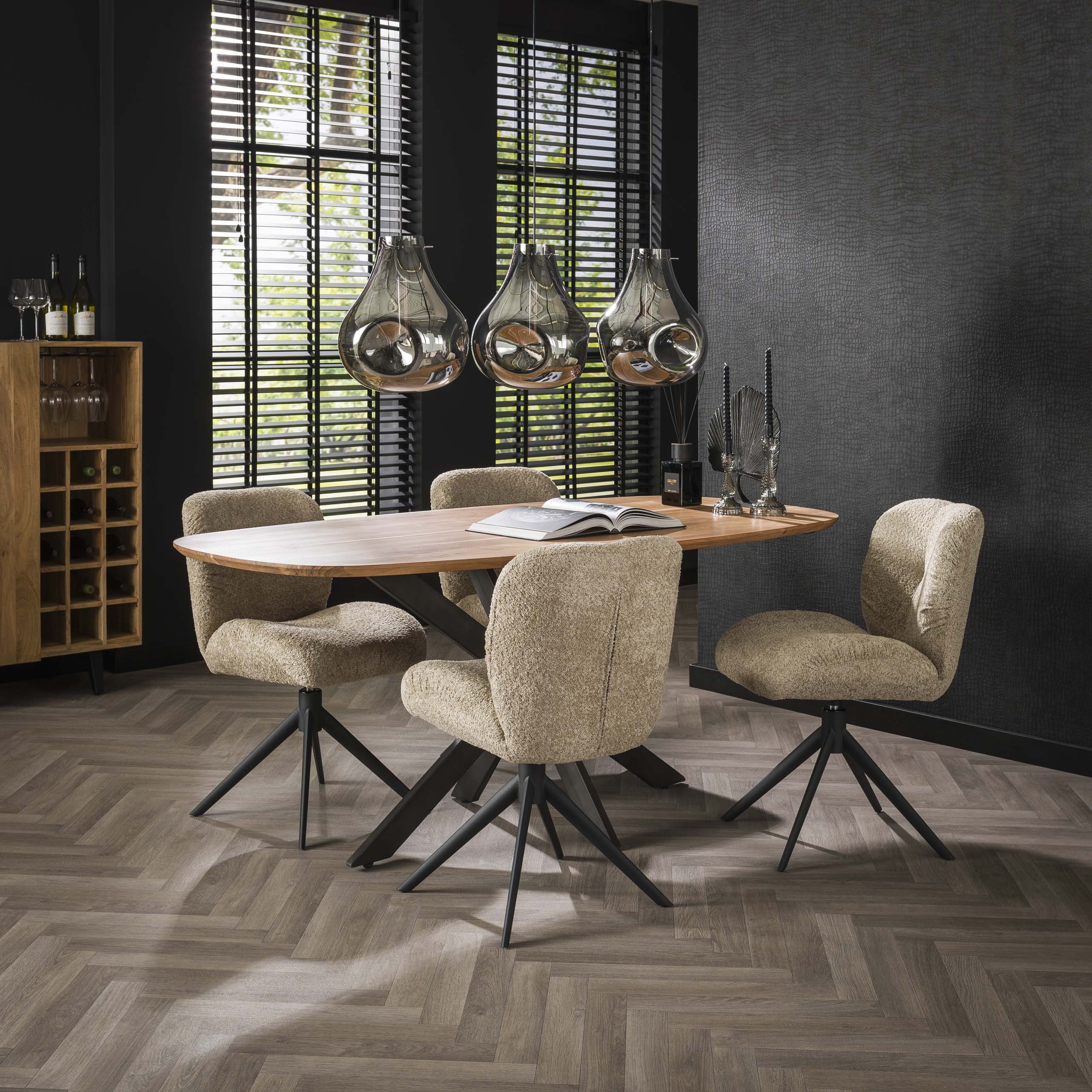 Eettafel Arhus Solid | Deens ovaal | Massief acacia 180cm