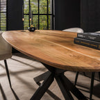 Eettafel Arhus Solid | Deens ovaal | Massief acacia 180cm