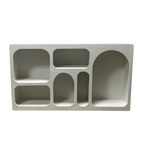 Dressoir Caya | 6 Vakken | Mangohout wit