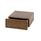 Nachtkastje Frame | Zwevend | 1 Lade | Massief acacia bruin