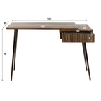 Kaptafel Carve | 1 Lade | Massief acacia bruin