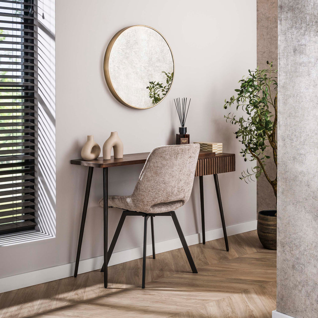 Kaptafel Carve | 1 Lade | Massief acacia bruin