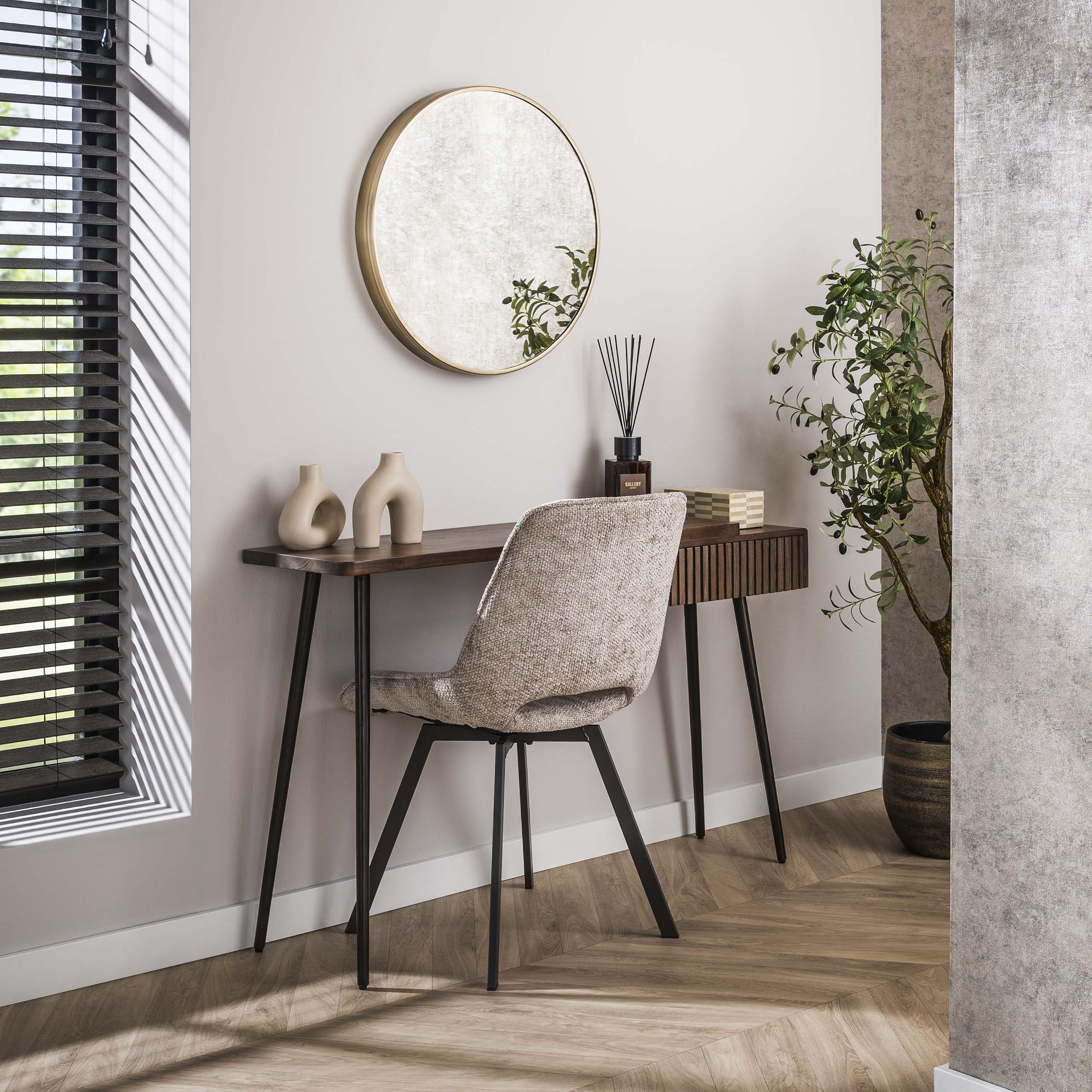 Kaptafel Carve | 1 Lade | Massief acacia bruin