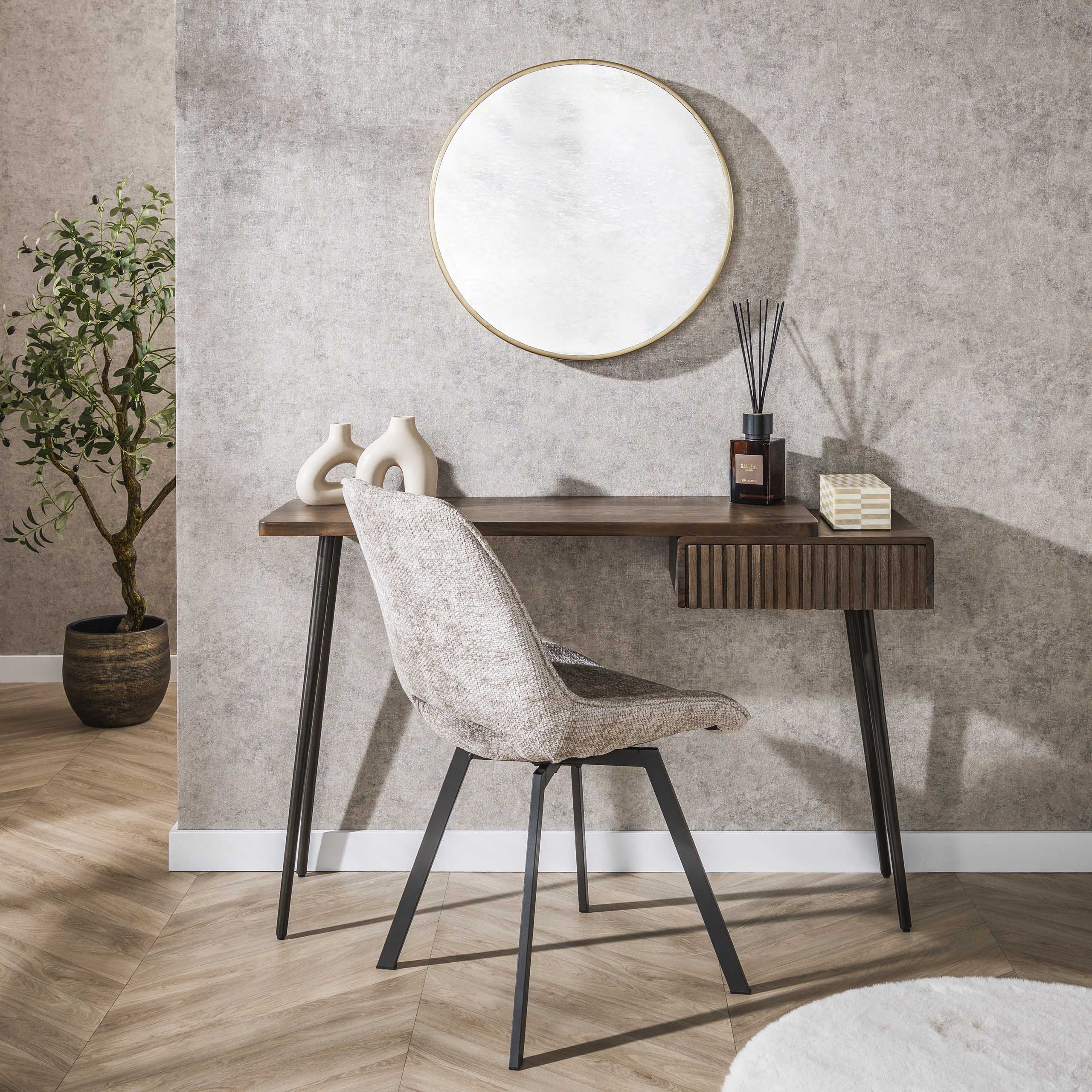 Kaptafel Carve | 1 Lade | Massief acacia bruin