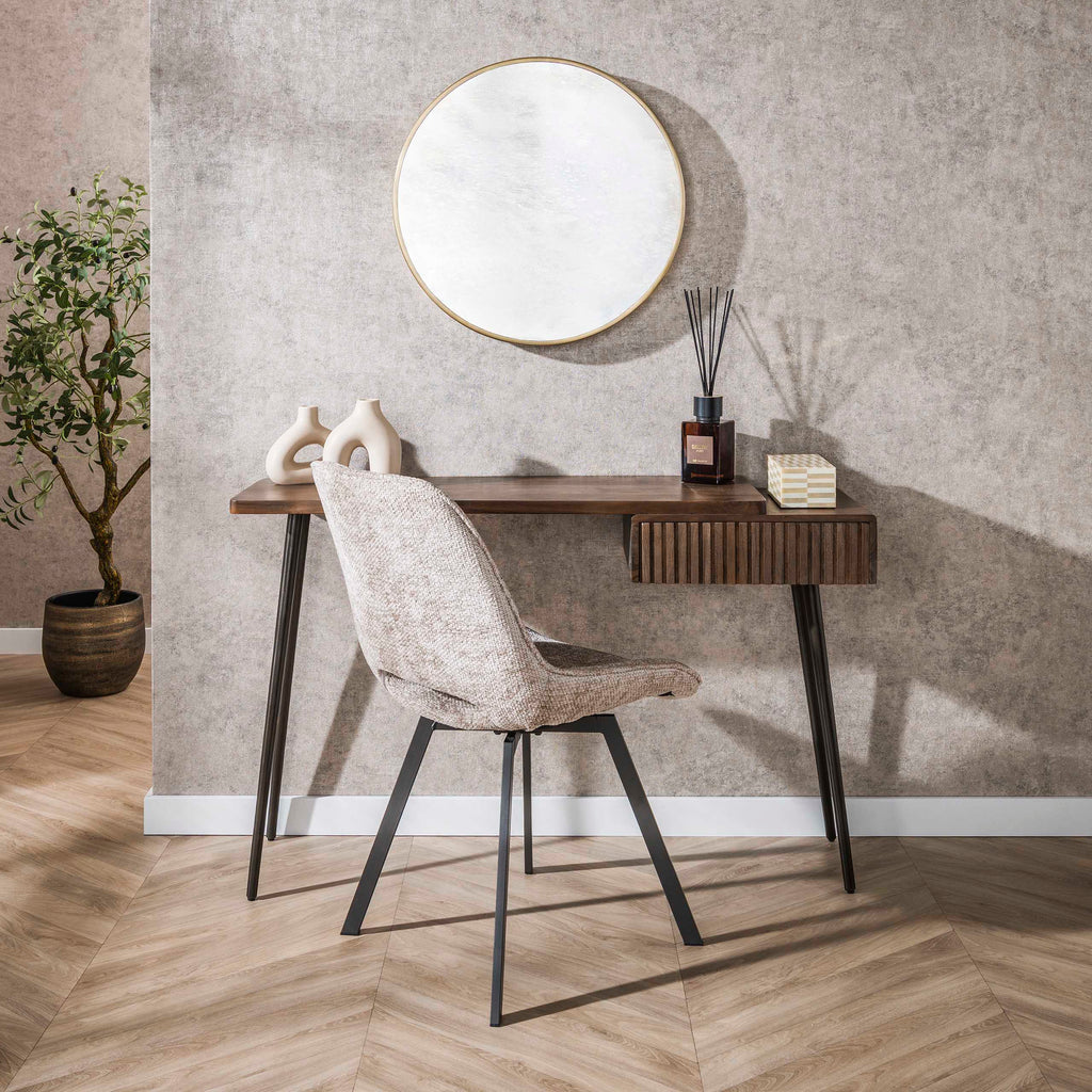 Kaptafel Carve | 1 Lade | Massief acacia bruin