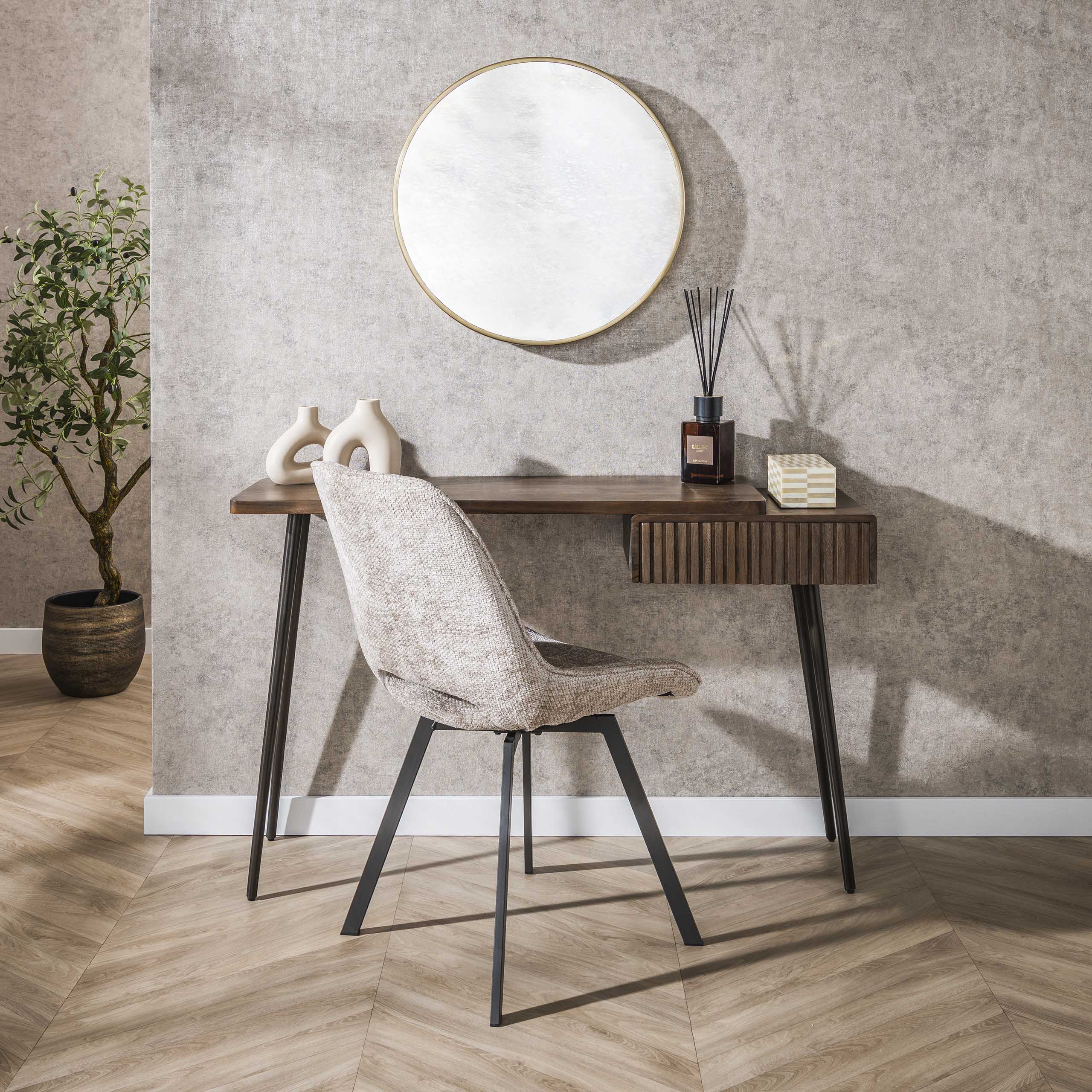 Kaptafel Carve | 1 Lade | Massief acacia bruin