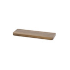 Wandplank Carve | 60 cm | Massief acacia bruin
