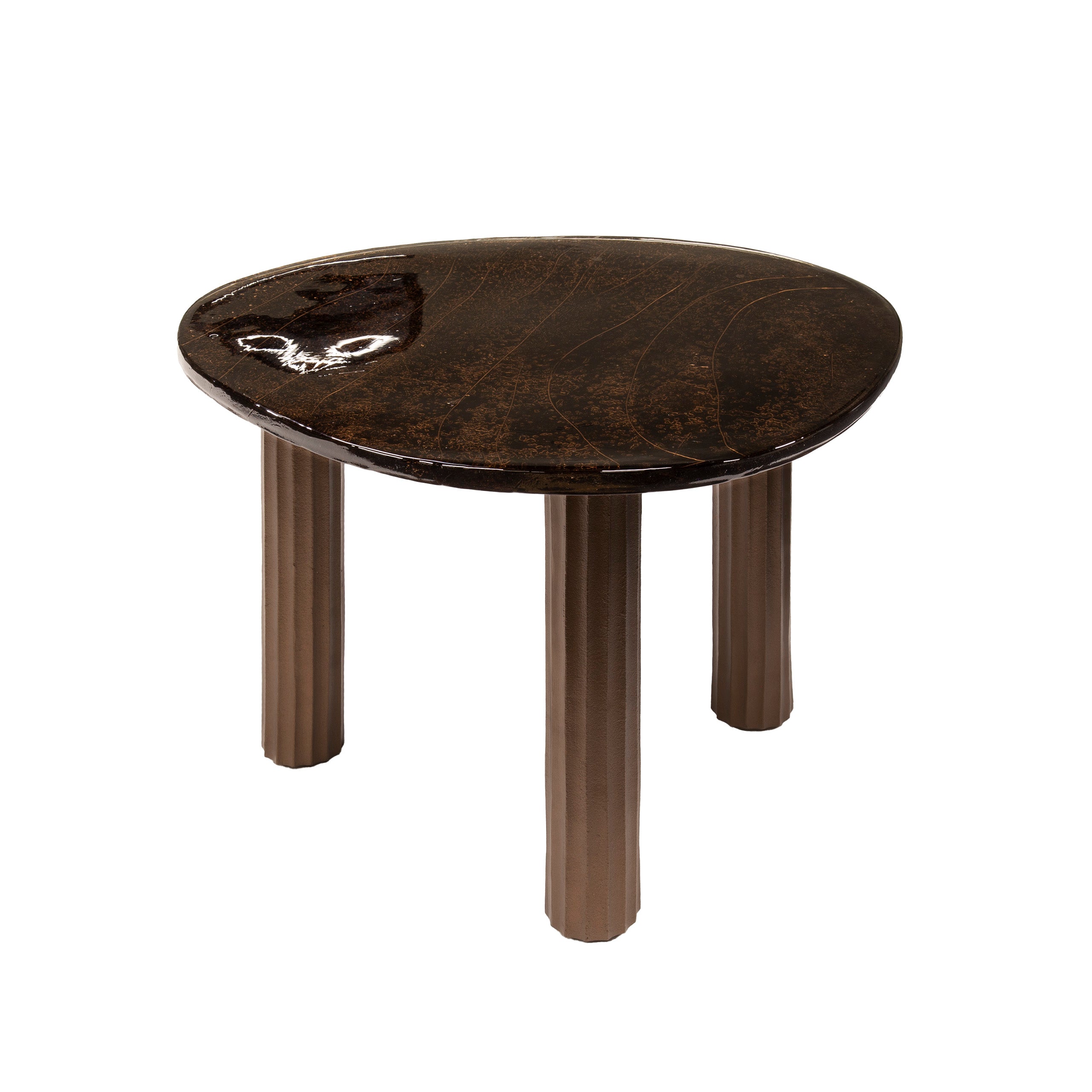 Salontafel Eclipse | L | Antiek koper