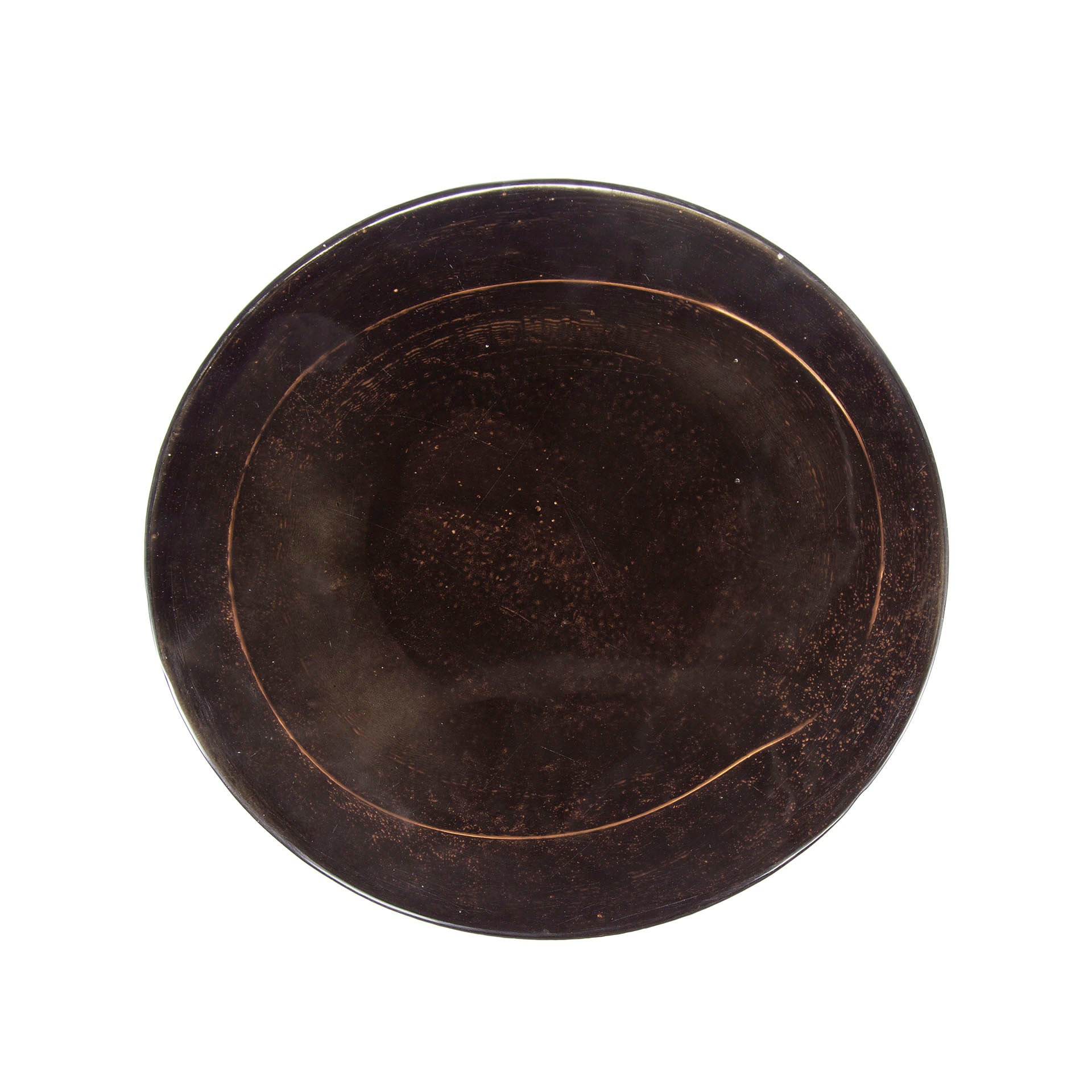 Bijzettafel Eclipse Drop M | Druppel | Antiek koper