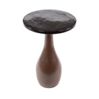 Bijzettafel Eclipse Drop M | Druppel | Antiek koper