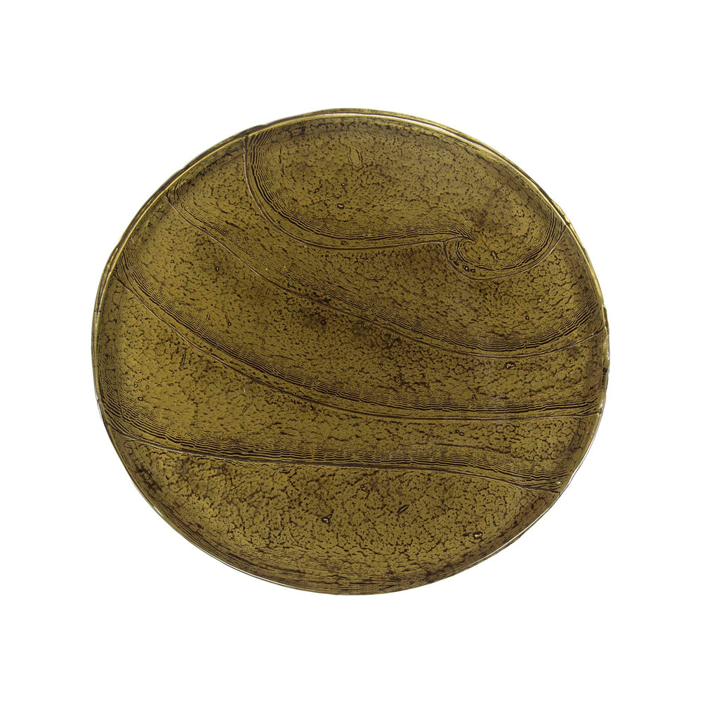 Bijzettafel Eclipse Drop M | Druppel | Antiek goud
