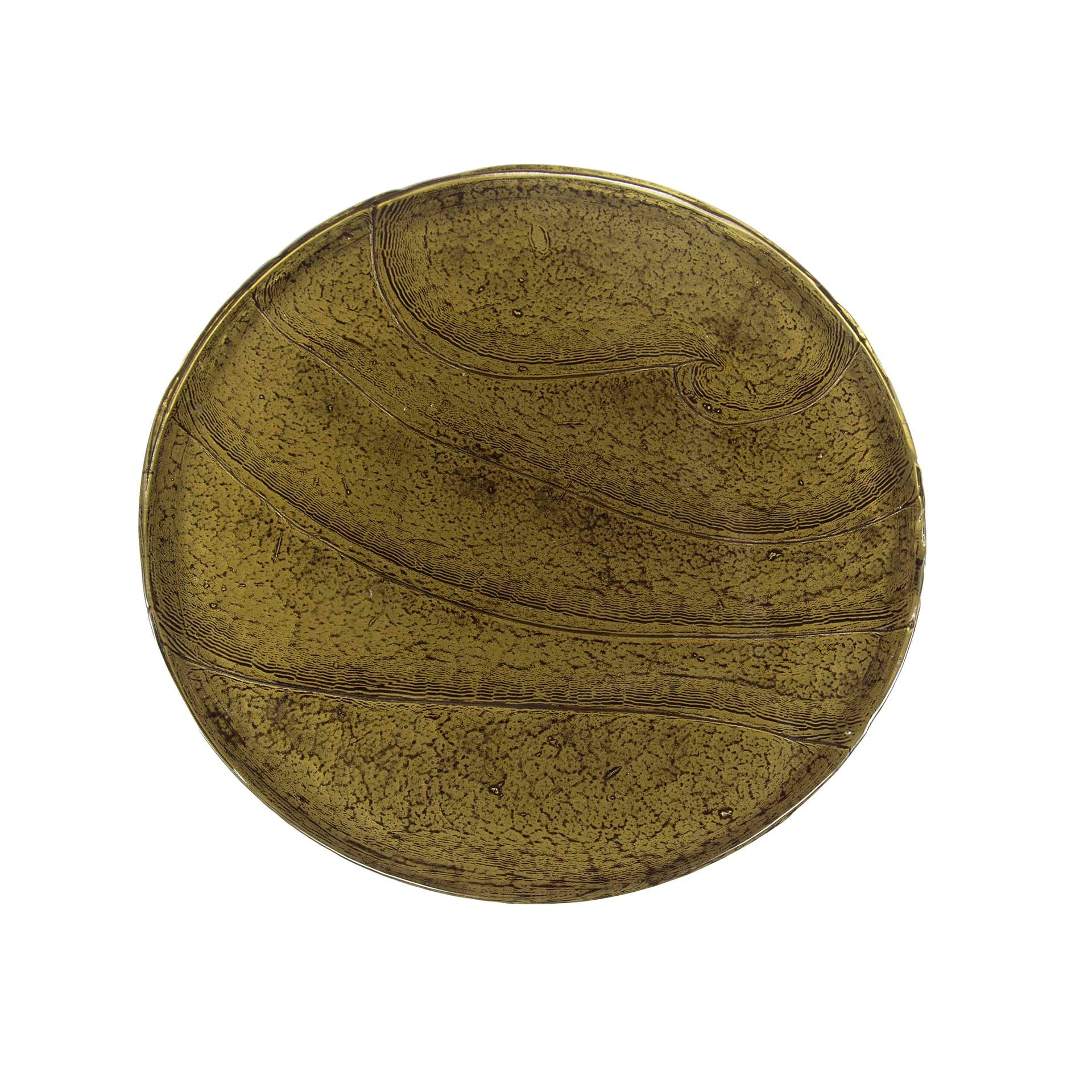 Bijzettafel Eclipse Drop M | Druppel | Antiek goud