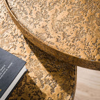 Salontafel Metallic Rond | Set van 2 | Antiek brons