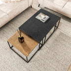 Salontafel Metallic | Rechthoekig | Set van 2