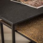 Salontafel Metallic | Rechthoekig | Set van 2