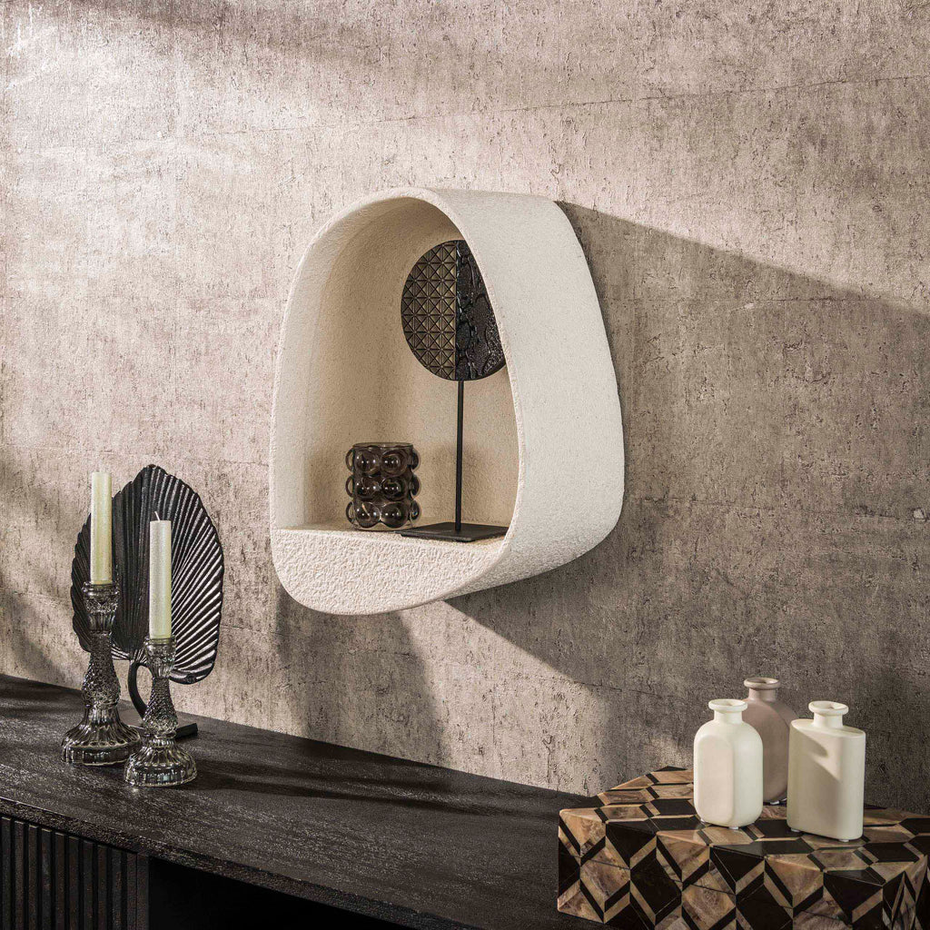 Wandschap Stone | Druppel | Marmer composiet