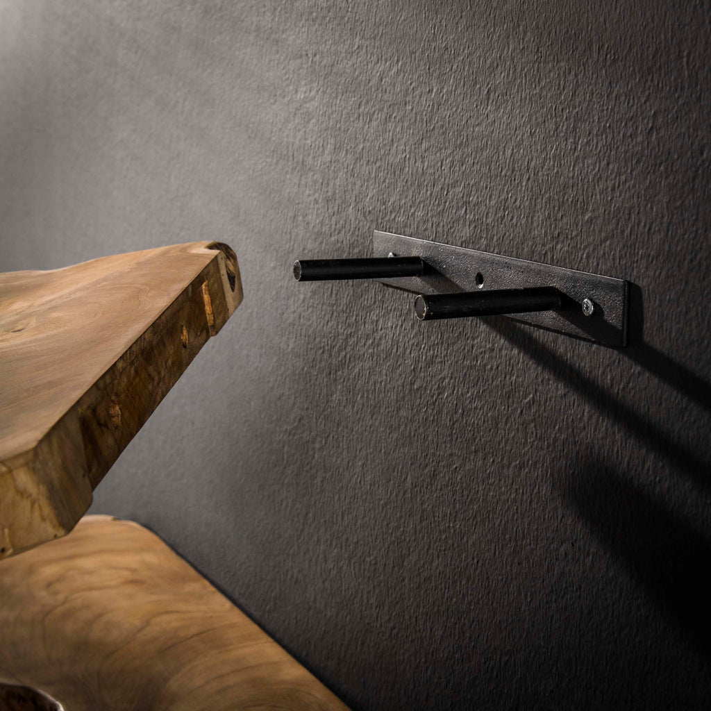 Wandplankset Natural Line | Set van 3 | Massief teak