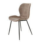 Eetkamerstoel Rondea | Velours | Champagne