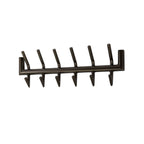 Kapstok Tubo | 2x6 Haken | Drift brown