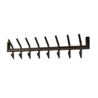 Kapstok Tubo | 2x8 Haken | Drift brown