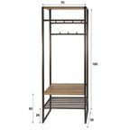 Garderobemeubel Luno | 70 cm | Drift Brown