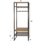 Garderobemeubel Luno | 70 cm | Drift Brown