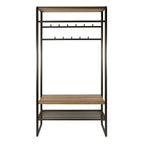 Garderobemeubel Luno | 100 cm | Drift brown