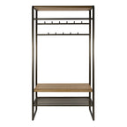 Garderobemeubel Luno | 100 cm | Drift brown