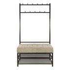 Garderobebank Luno | 100cm | Drift brown