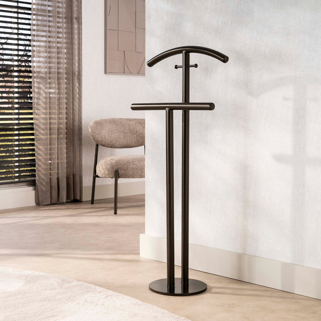 Dressboy Luno | Drift brown | Gepoedercoat staal